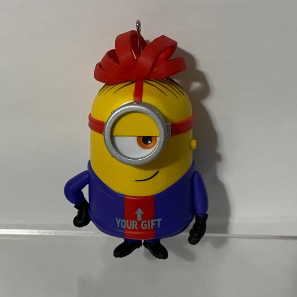 Hallmark Keepsake Christmas Ornament 2023 The Gift Of Stuart Minions Magic Sound - Picture 7 of 12